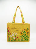 Saqafat Tote Bag - Marigold Yellow